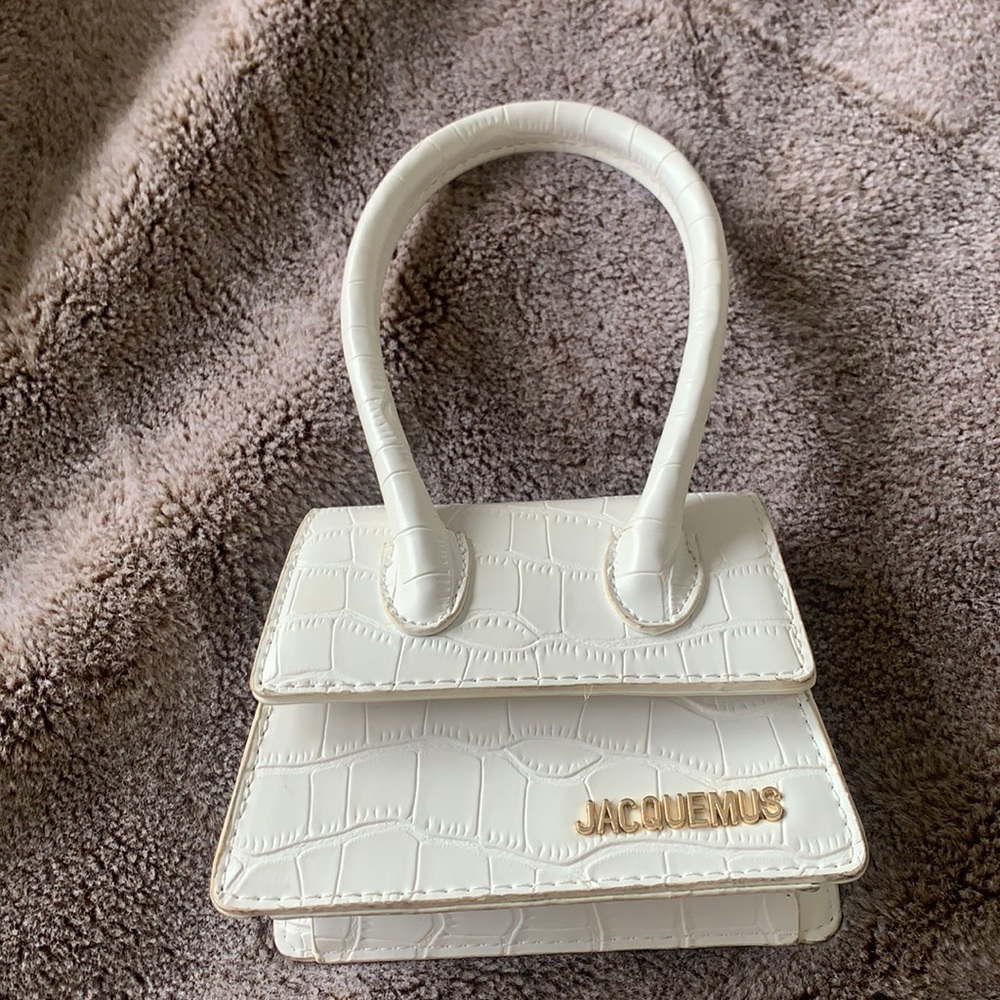 White purse